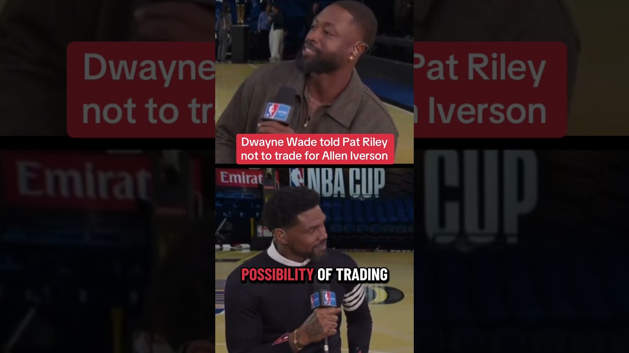 Dwayne Wade told Pat Riley not to trade Udonis Haslem fo Allen Iverson 
