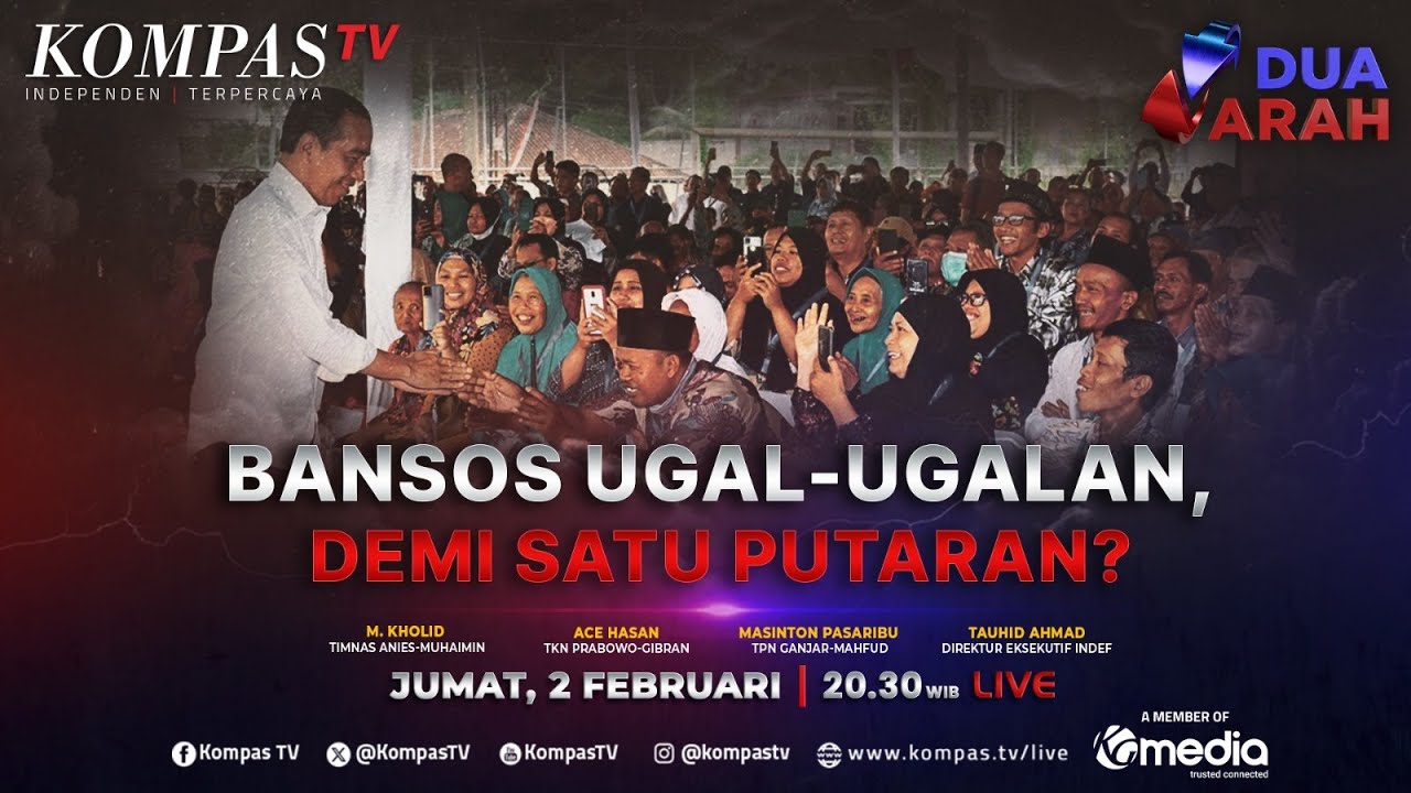 LIVE - Bansos Ugal-Ugalan, Demi Satu Putaran? I DUA ARAH