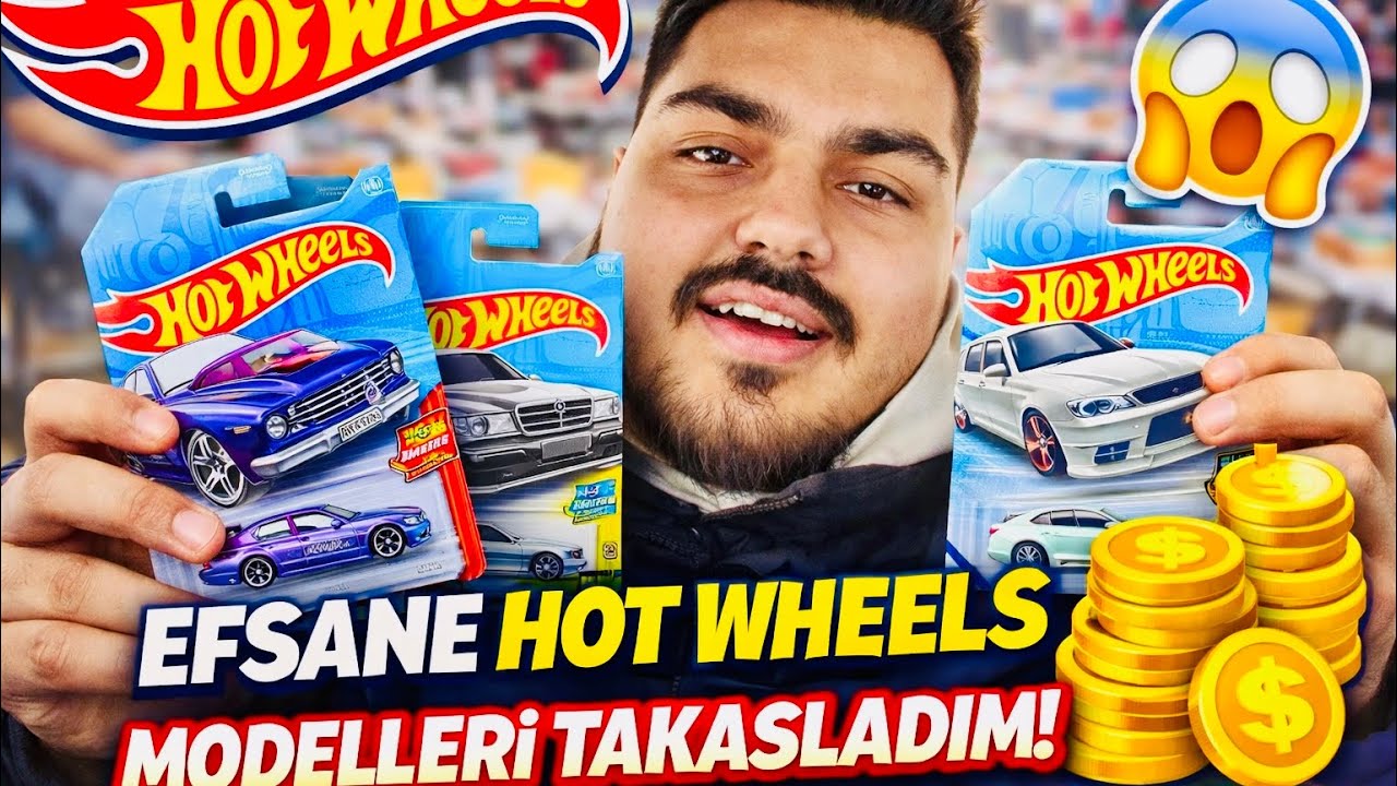 BİT PAZARINDA TEZGAH AÇTIM EFSANE HOT WHEELS MODELLERİ İLE TAKAS YAPTIM!!🤩😱