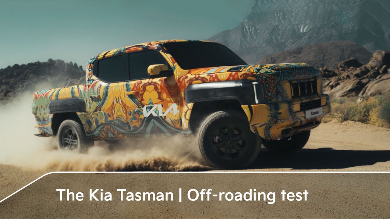 The Kia Tasman | Off-roading test