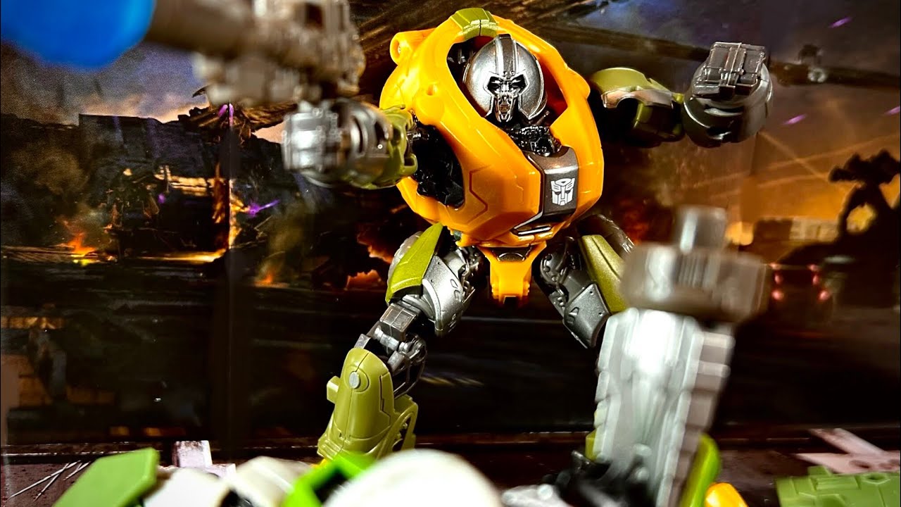 Transformers studio series 80 Bumblebee Movie Brawn action figure review