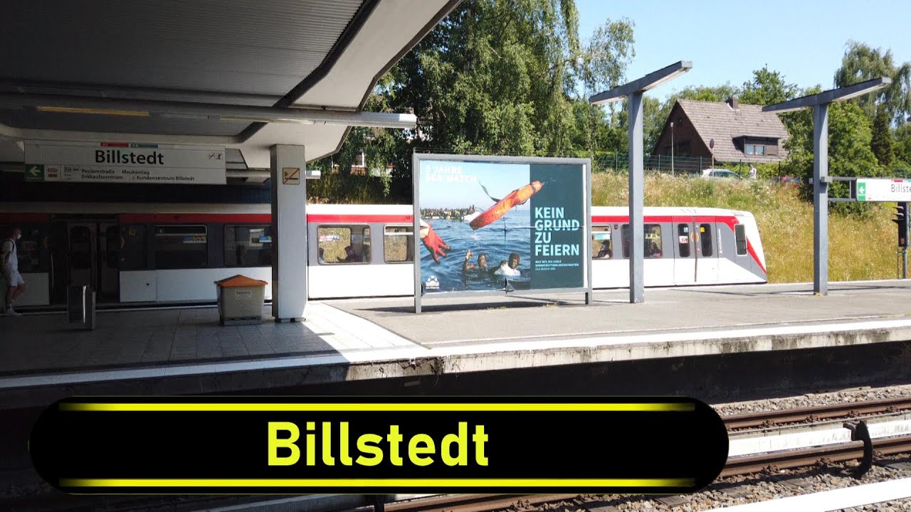 U-Bahn Station Billstedt - Hamburg 🇩🇪 - Walkthrough 🚶
