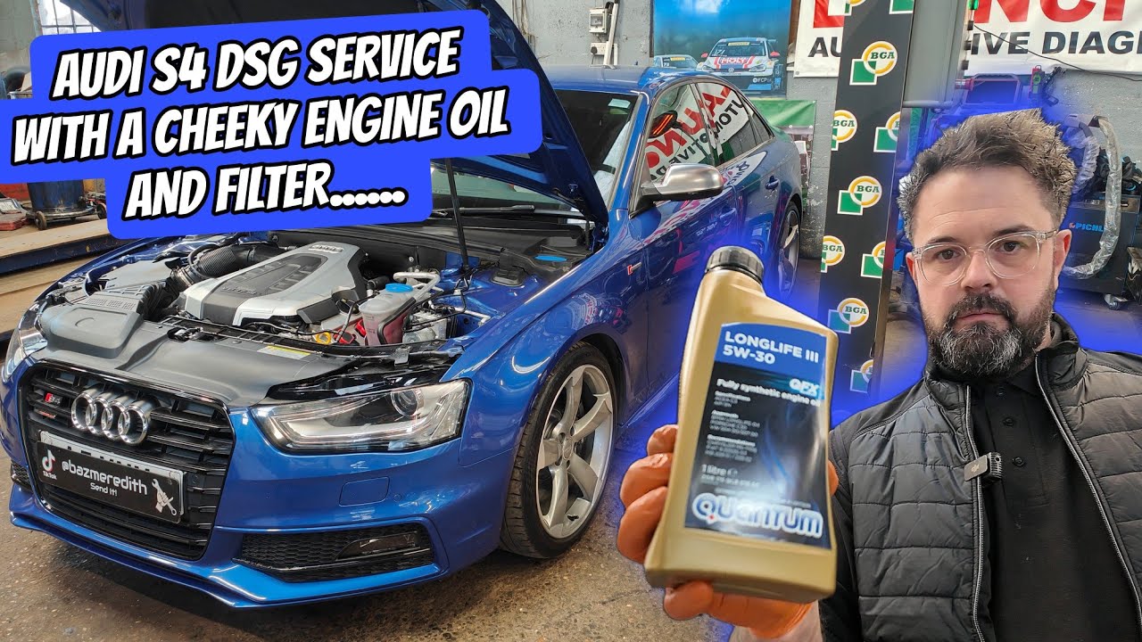 AUDI S4 DSG GEARBOX SERVICE 38K MILES!! THIS CAR IS ABSOLUTELY STUNNING.....