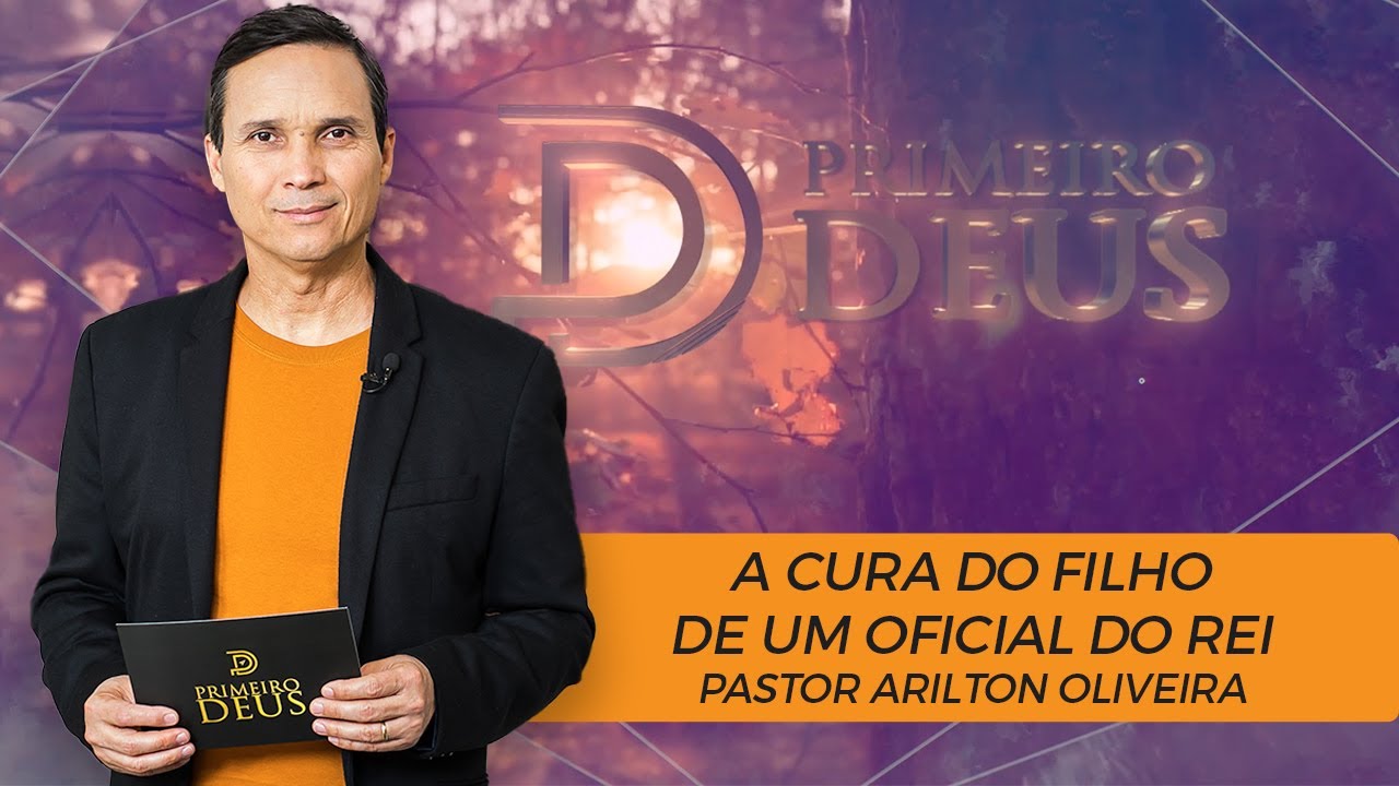 SBT 051 - A CURA DO FILHO DE UM OFICIAL DO REI/ SÉRIE: MILAGRES DE JESUS / PRIMEIRO DEUS/ PR ARILTON