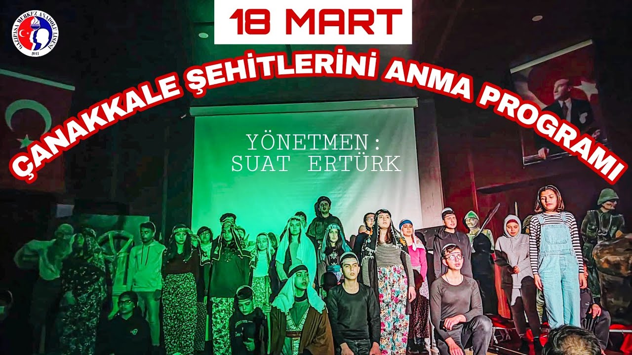 GAZİPAŞA MERKEZ ANADOLU LİSESİ 18 Mart Çanakkale Şehitlerini Anma Programı       #çanakkale #18mart