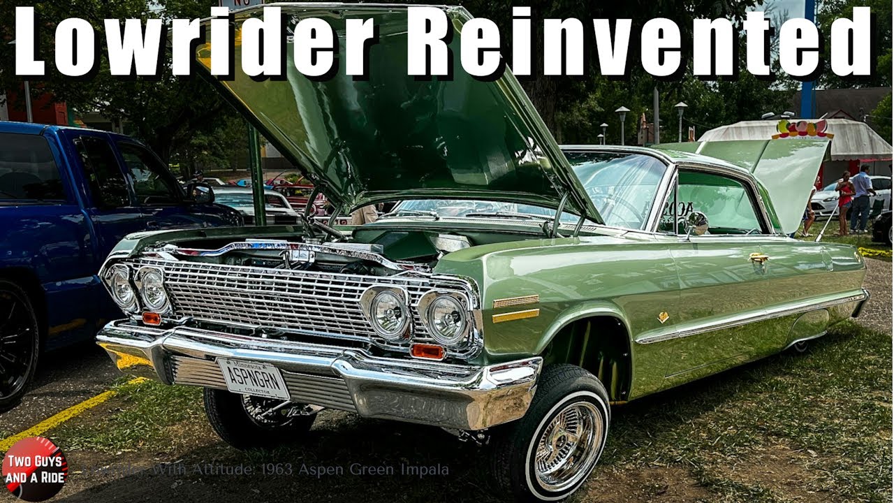 Lowrider With Attitude: 1963 Aspen Green Impala