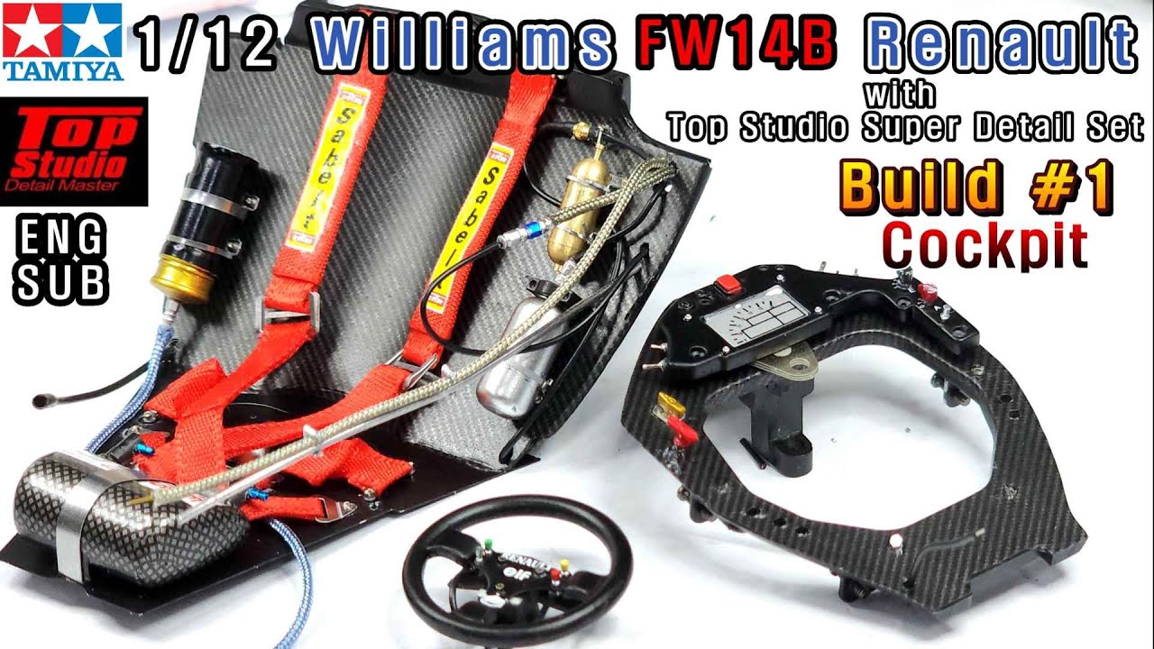 [TAMIYA] 1/12 Scale Model Williams FW14B Renault #1