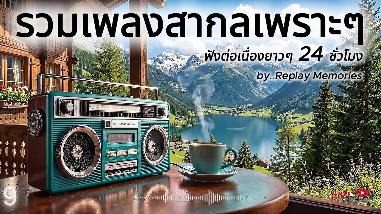 [LIVE] เพลงสากลยุค 90s ที่คิดถึงที่สุด • Nostalgic 90s Love Songs • ย้อนวันวานเพลงรักอมตะ l EP.59
