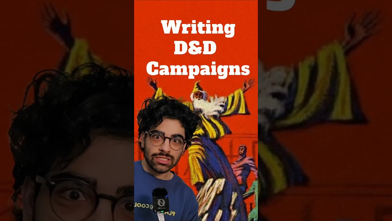 how to write a D&D campaign! #ttrpg #dungeonsanddragons #dungeonmaster