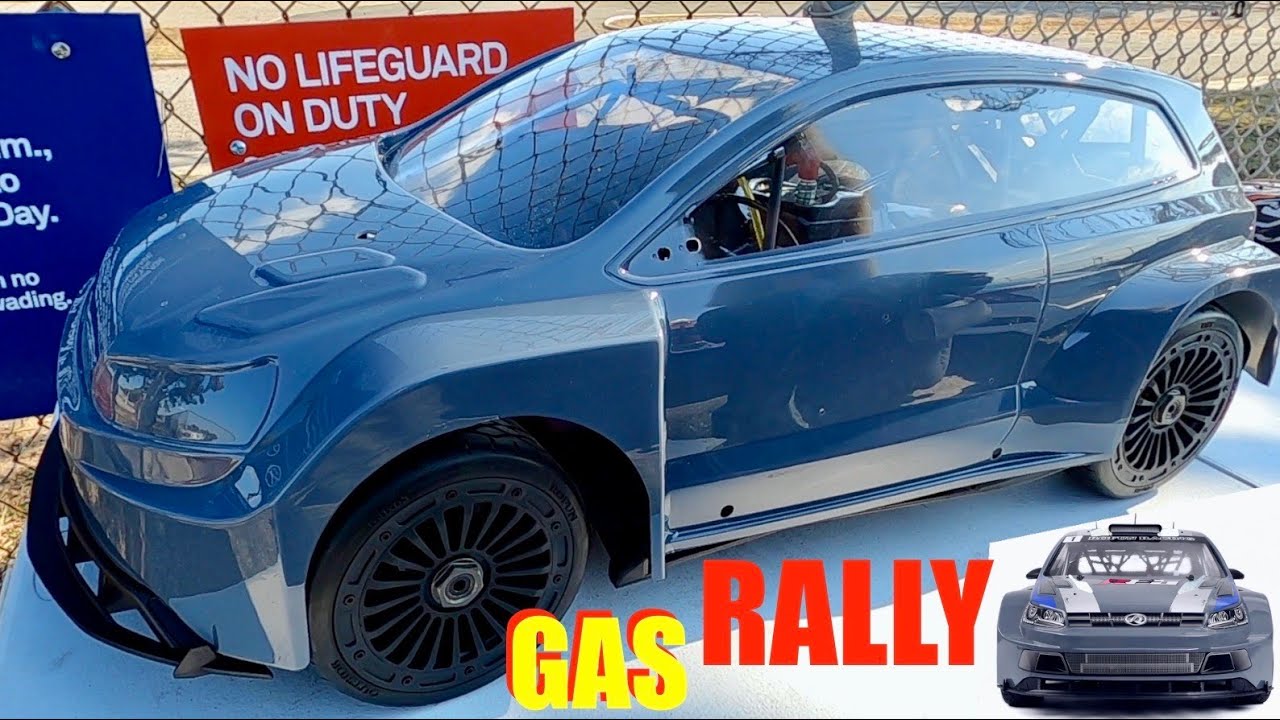 GIANT Rovan Rally Car 36CC 4WD - Review & Test Drive - You Gotta See This Thing Go!!