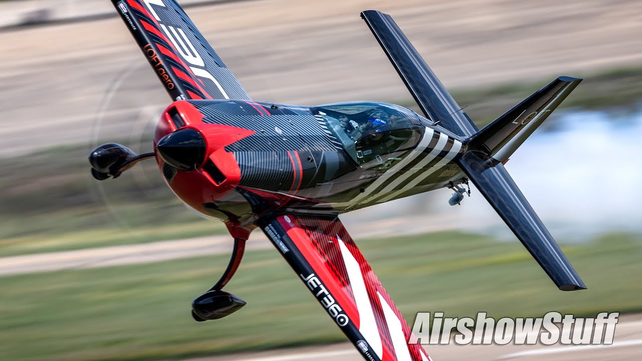 From the Tower! Extra 330 Aerobatics - Adam Baker - Battle Creek Airshow 2025