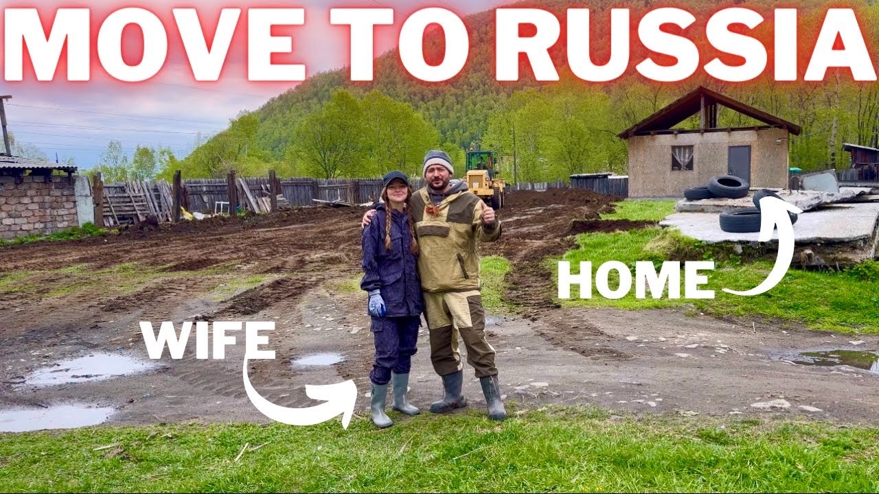 Moving To Russia And Building A House | American In Siberia
