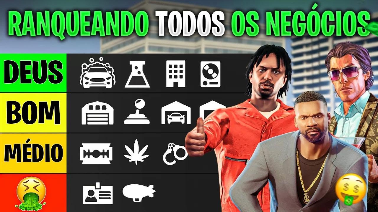 Todas as empresas do GTA Online ranqueadas: da pior à melhor!