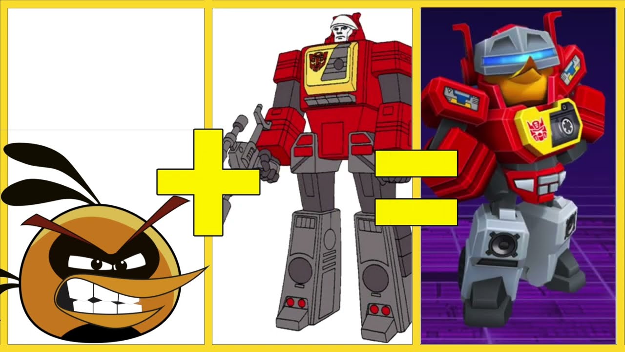 Angry Birds Transformers - BEFORE & AFTER - Part 4