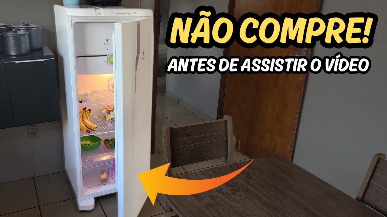 Geladeira Electrolux RE31 Depois de 2 anos de uso!