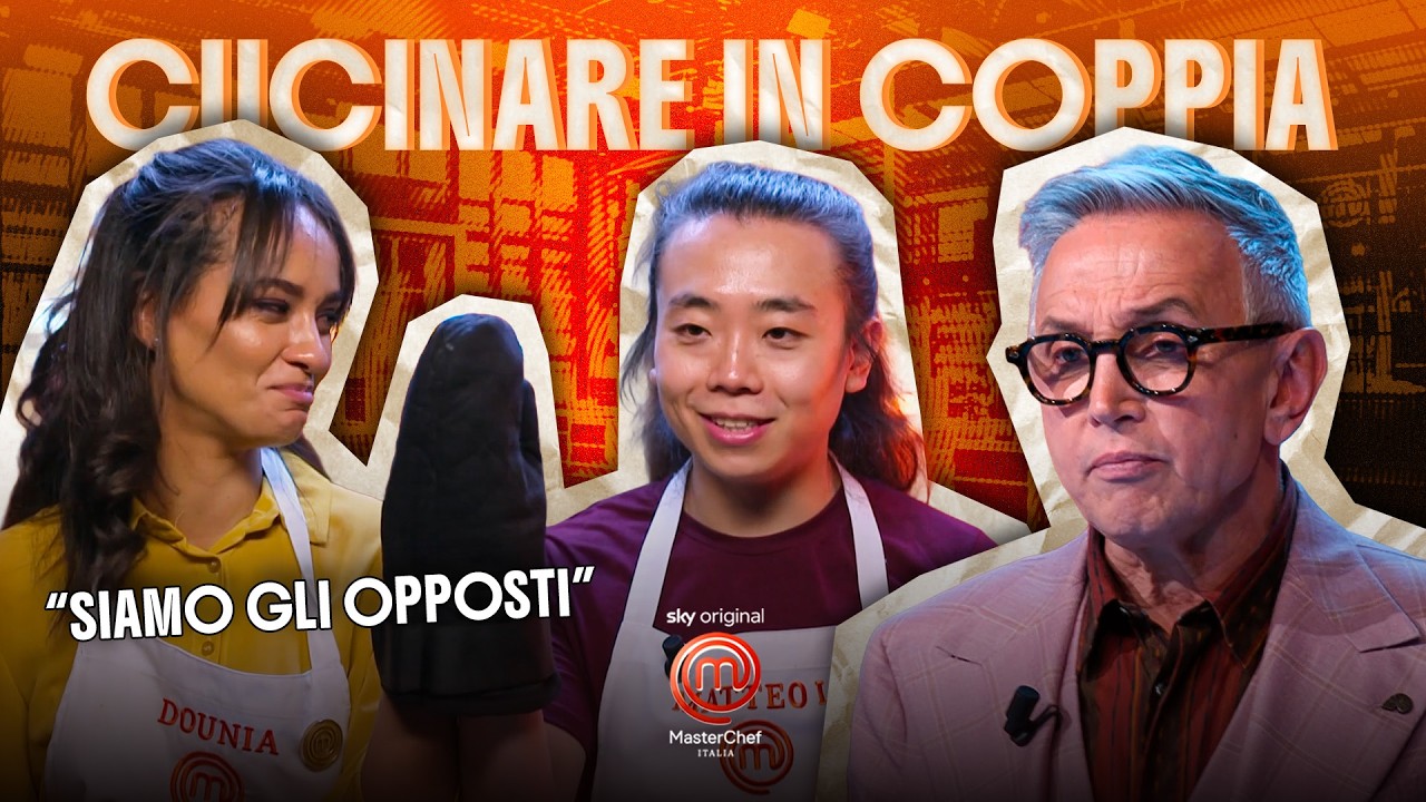 I concorrenti cucinano in coppia | MasterChef Italia