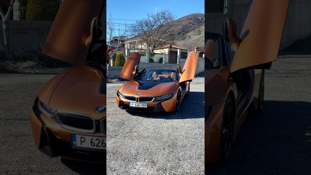 i8 автомобил от бъдещето 