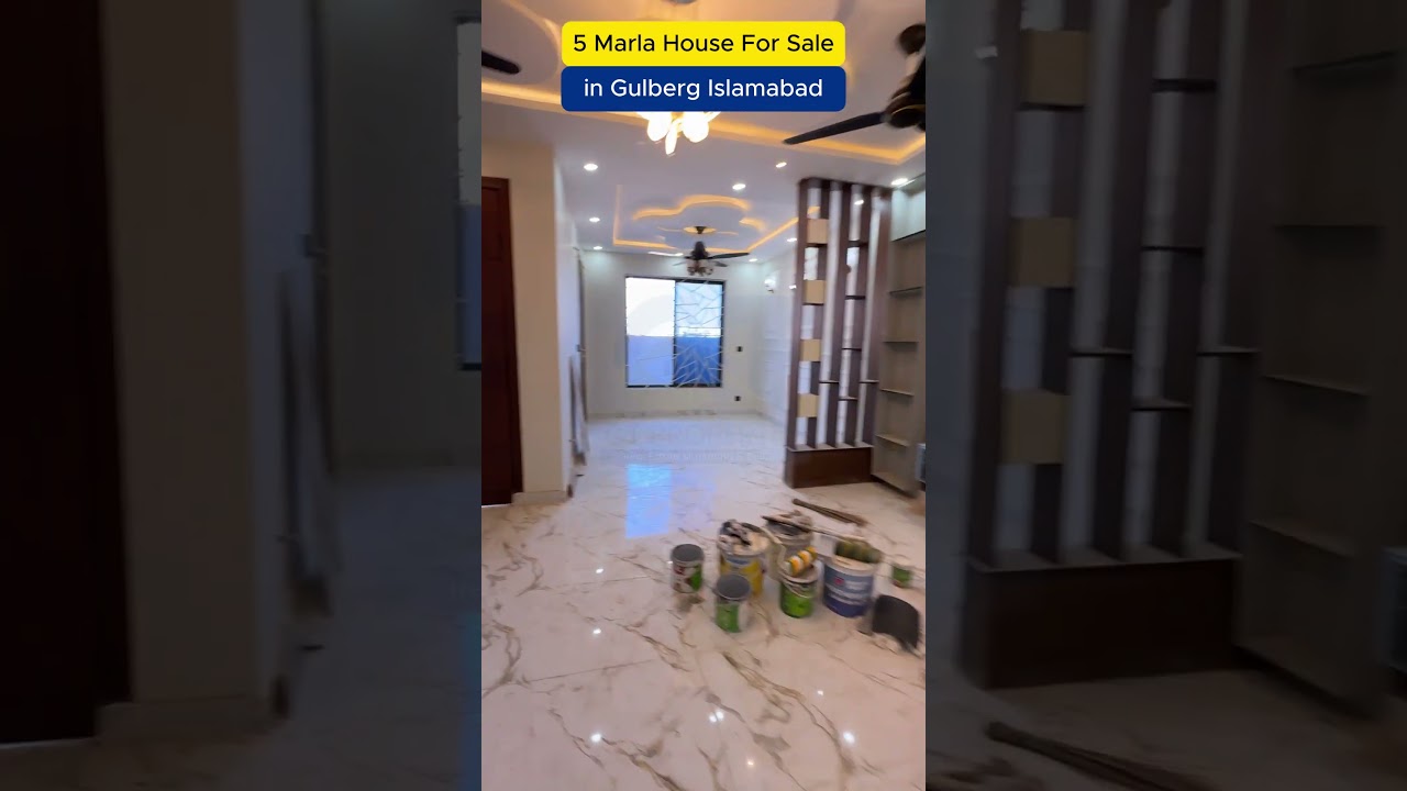 5 Marla double-story house for sale in Gulberg Islamabad | CT Properties