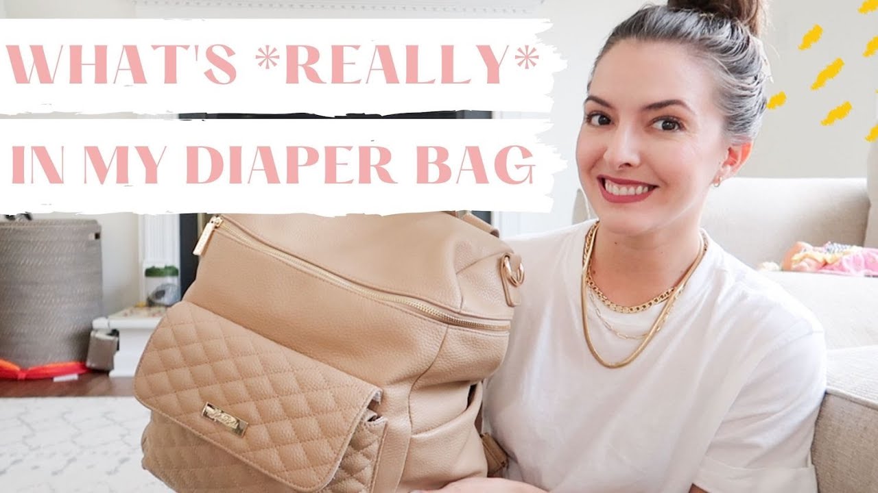 WHAT'S IN MY DIAPER BAG (*FOR REAL*) 2021| KAYLA BUELL