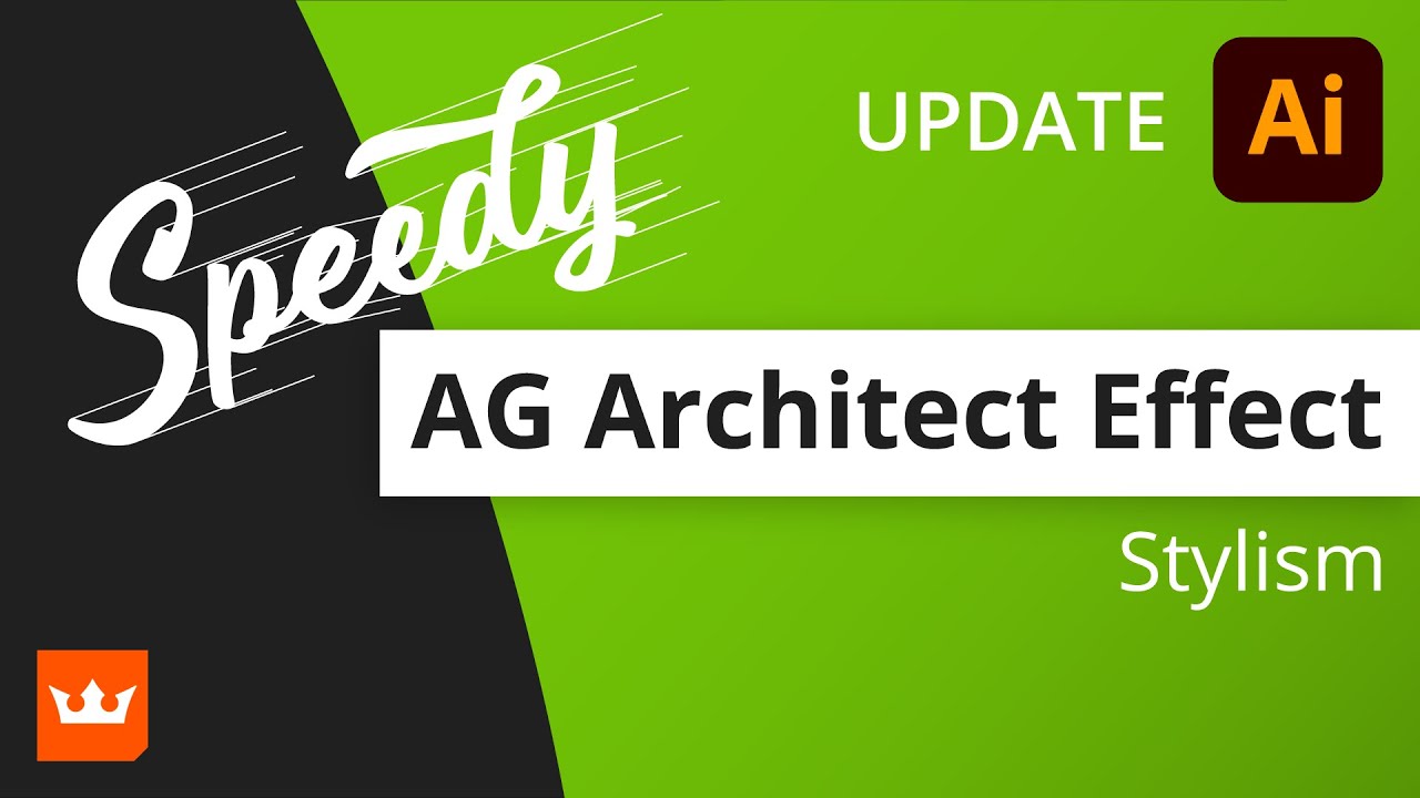 Stylism v3.3.5 update: extra control over the AG Architect effect in Adobe Illustrator