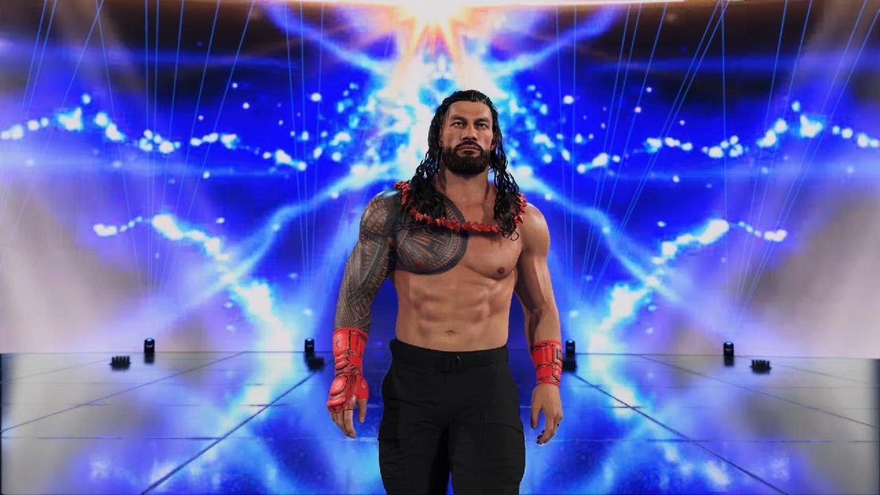 WWE 2K25 Seth Rollins vs Roman Reigns