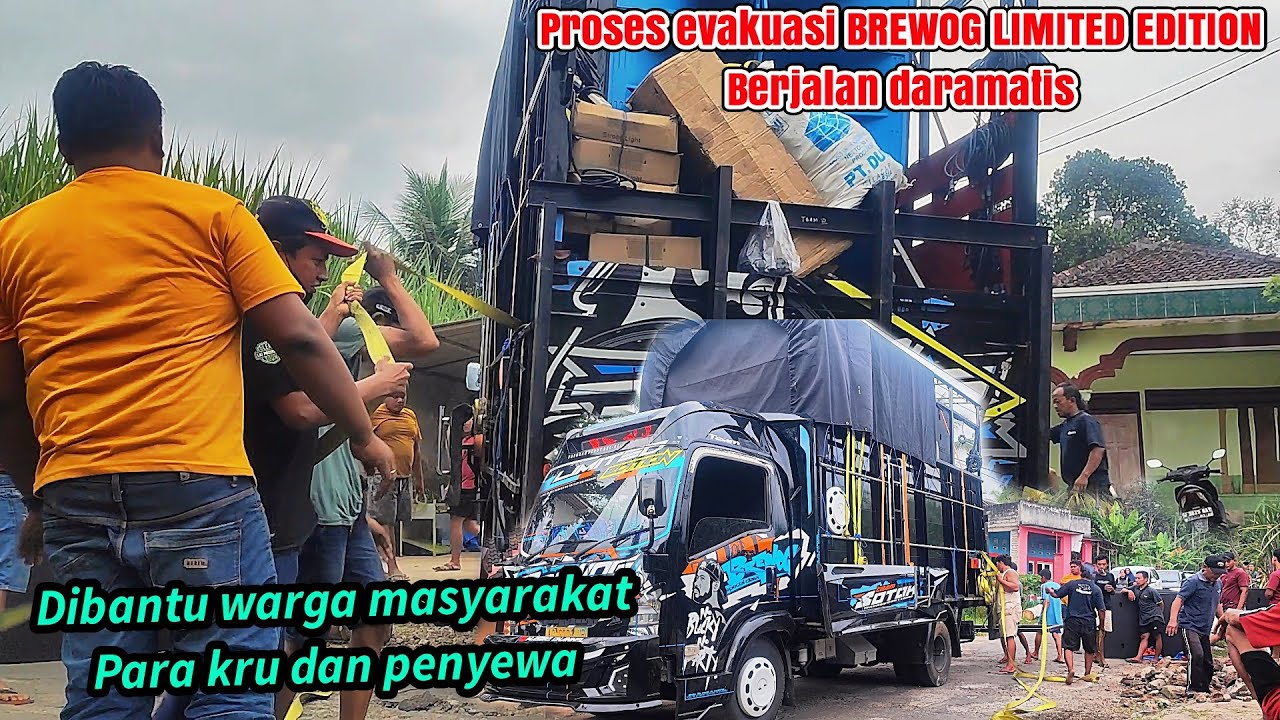 Hari apes nggak ada di kalender‼️Proses evakuasi BREWOG LIMITED EDITION berjalan dengan baik & aman