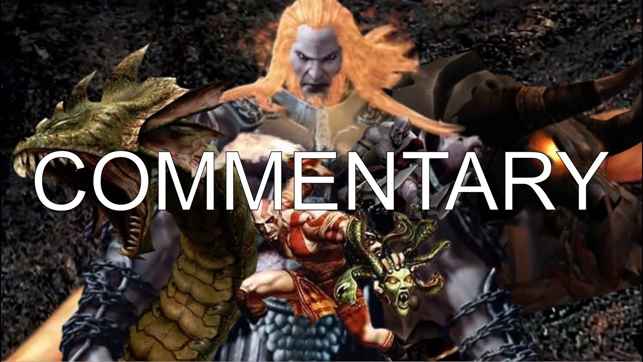 God of War 1 All Bosses Commentary (God Mode, No Damage)