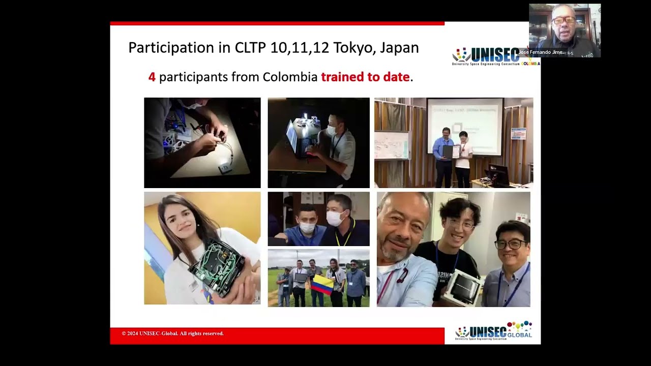 63rd Virtual UNISEC-Global Meeting -  Local Chapter Activity Report (2) UNISEC-Colombia