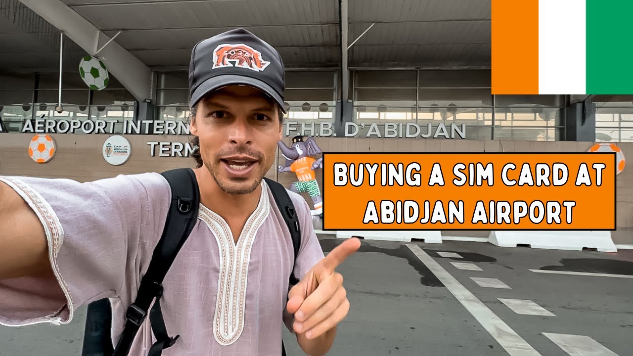 Покупка SIM-карты для Кот-д'Ивуара в аэропорту Абиджана