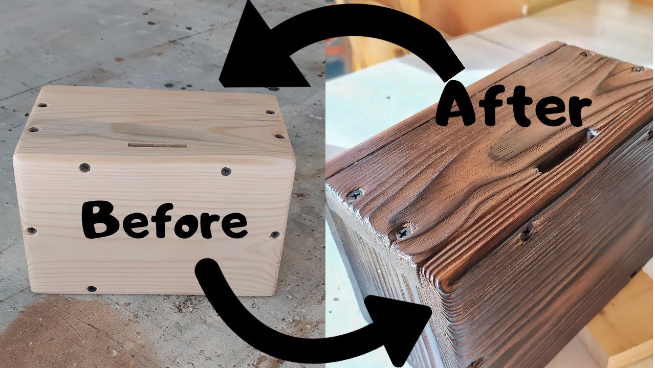 HOW TO MAKE OLD WOOD ? UZAKDOĞU GELENEĞİYMİŞ :) EPEY Bİ ESKÜTÜVEDÜK !