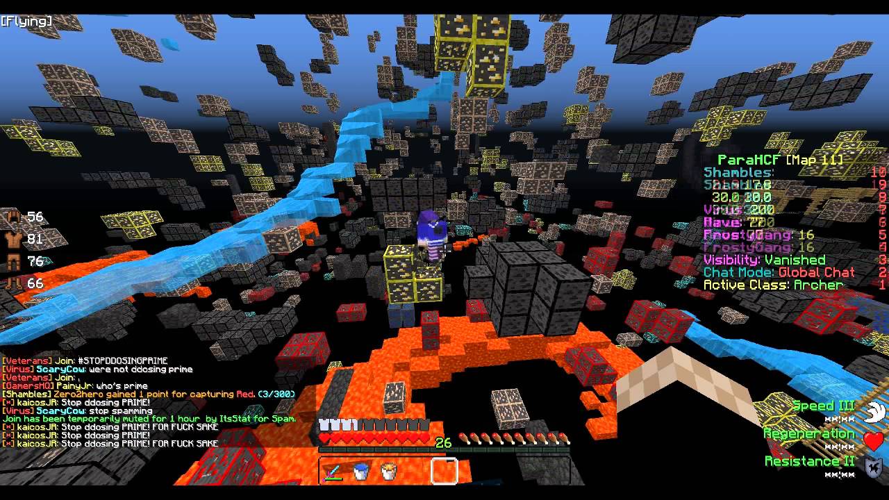 Minecraft Episode #1 - Life As A Moderator. (ParaPvP) - The Start!