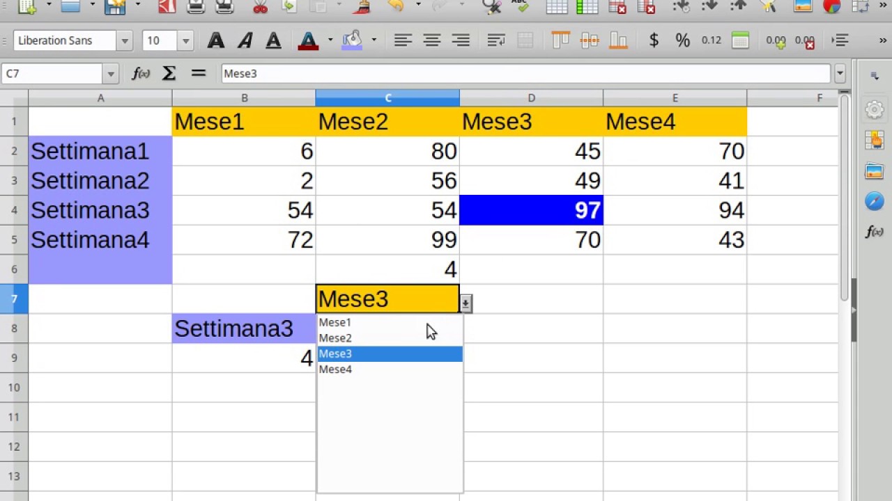 ✔ Confronta e Indice - Convalida - Formattazione Condizionale (LibreOffice Calc)