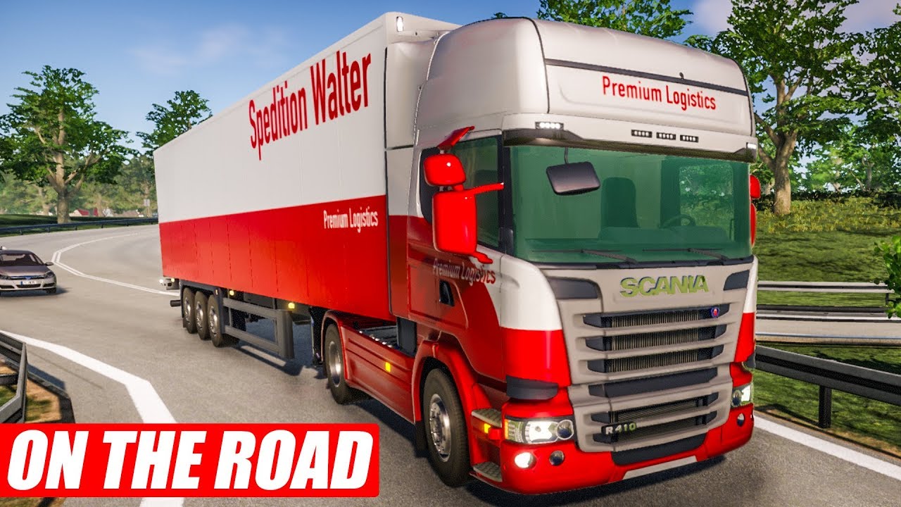 ON THE ROAD #10: Mit dem SCANIA R410 durch Deutschland! | LKW-Simulator OTR