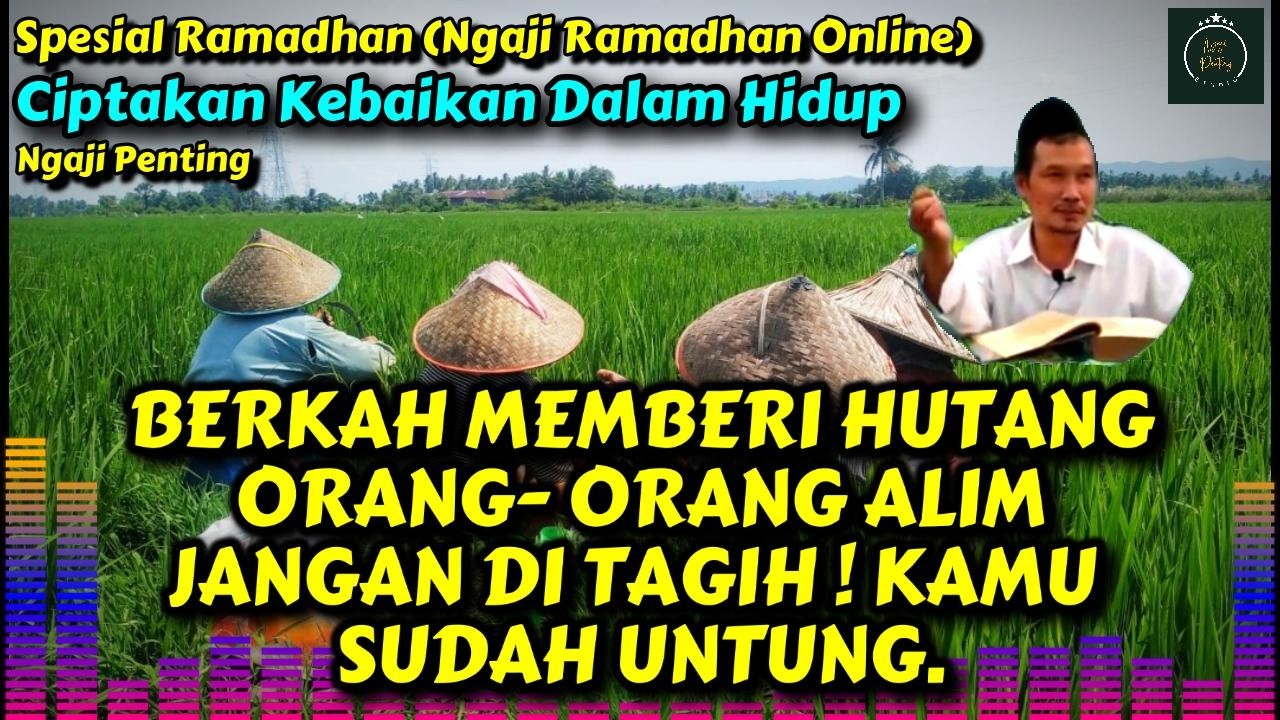 gus Baha HUTANG LUNAS dengan amaliyah