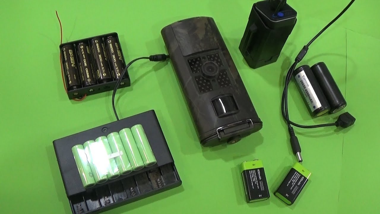 Batería externa para cámaras trampa