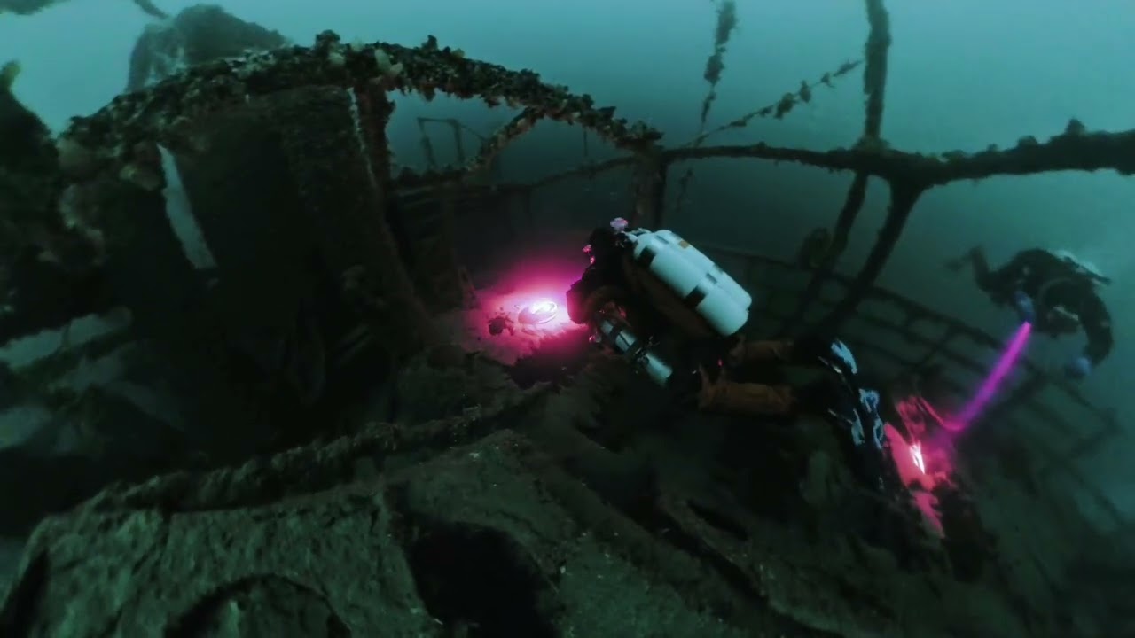 Technical Diving Training on the DS Ranheim Wreck