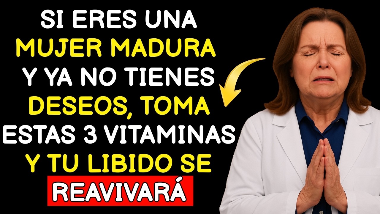 3 Vitaminas que Toda Mujer de 60+ Necesita Para Mejor Intimidad