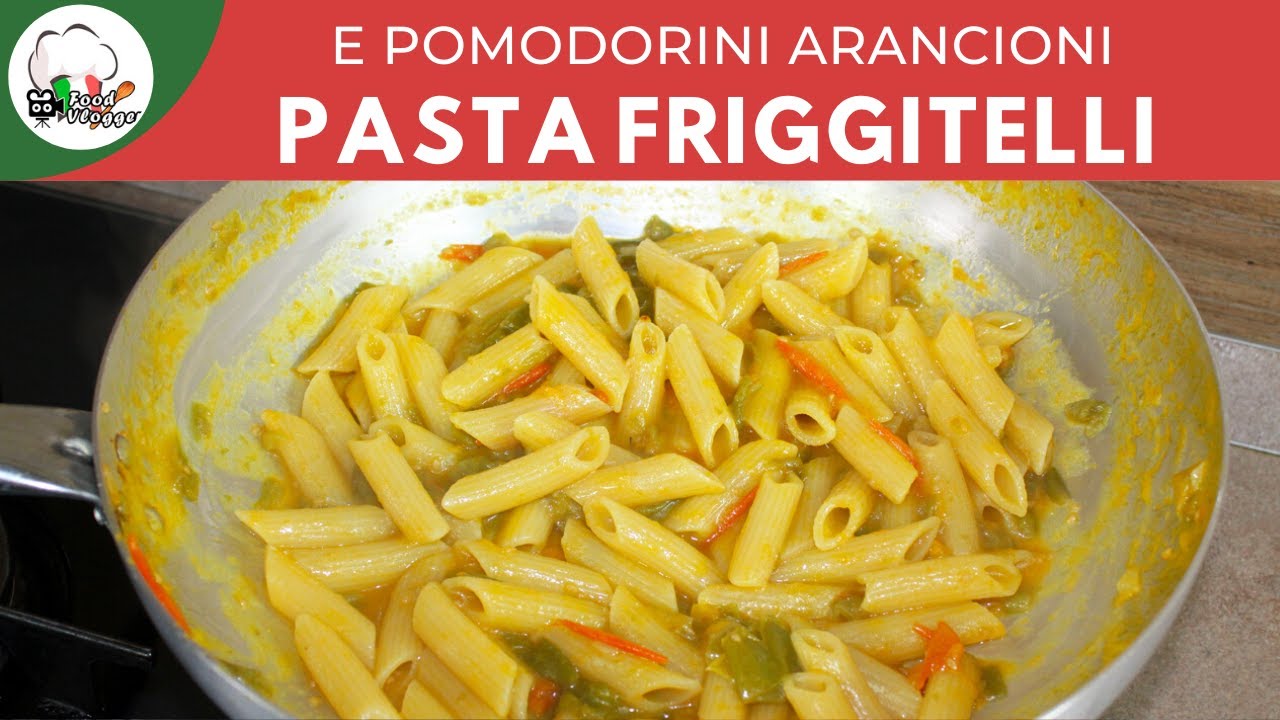 Pasta con peperoni friggitelli e pomodorini arancioni | Carlo Gaiano
