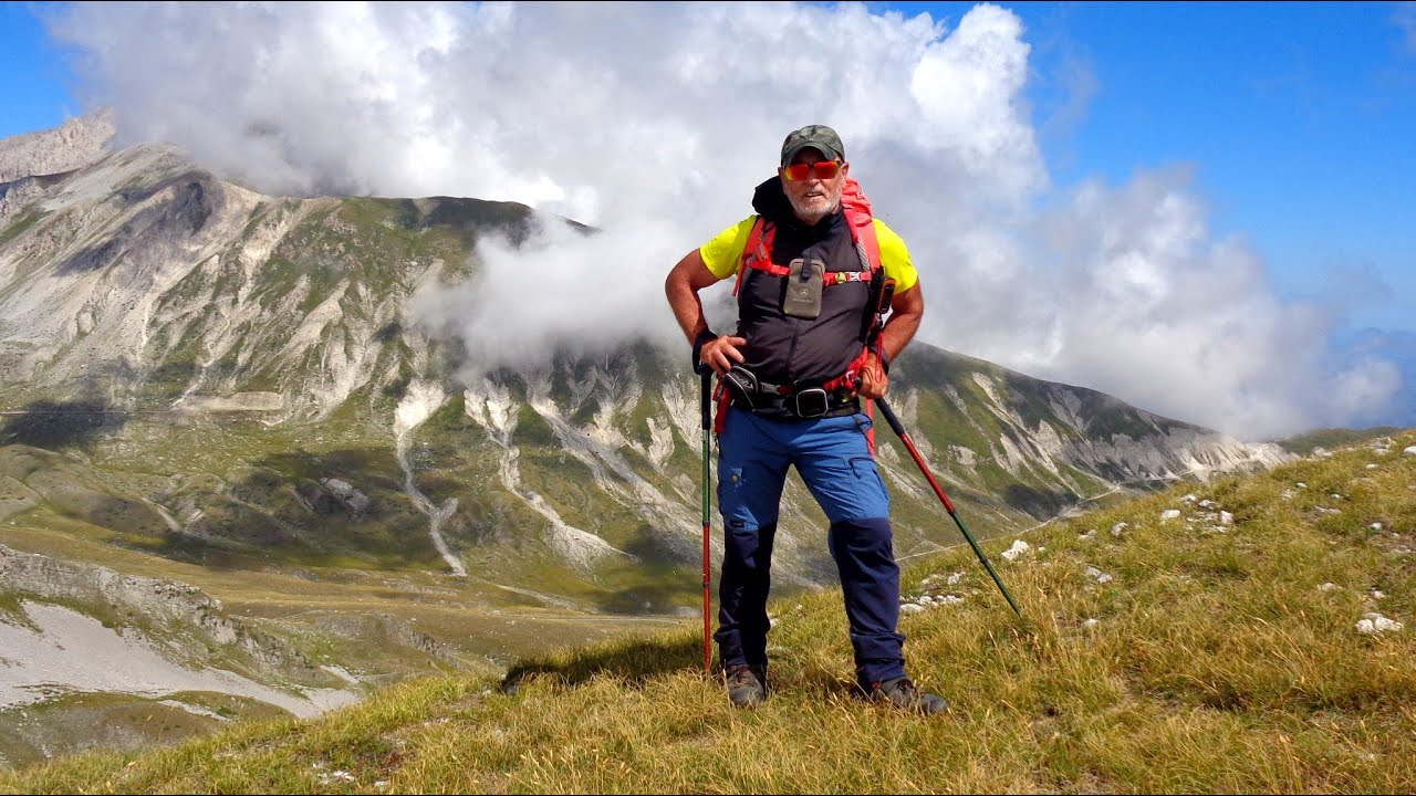 Monte Paganica - Monte Scindarella dalla Fossa di Paganica - Gran Sasso D'Italia