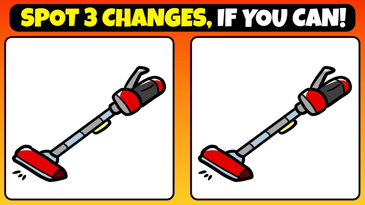 SPOT 3 CHANGES, IF YOU CAN! | Find 3 Differences👀💥