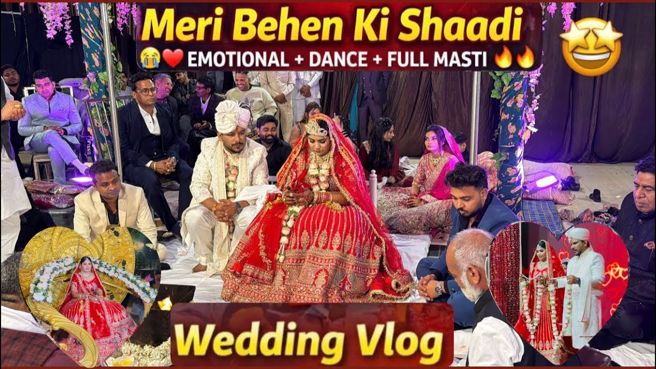 My Sister's wedding vlog ♥️  || Haryana ki Famous Shadi || 