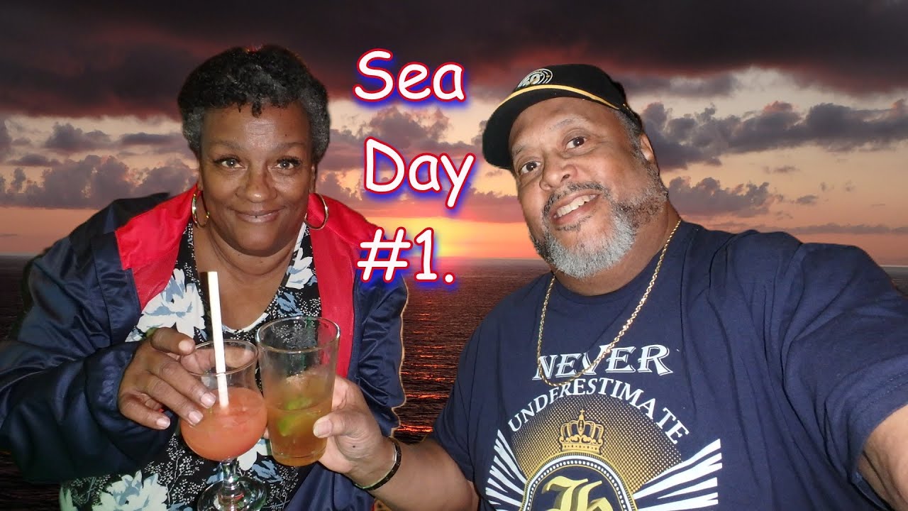 Carnival Sunshine Sea Day #1. Highlights from 