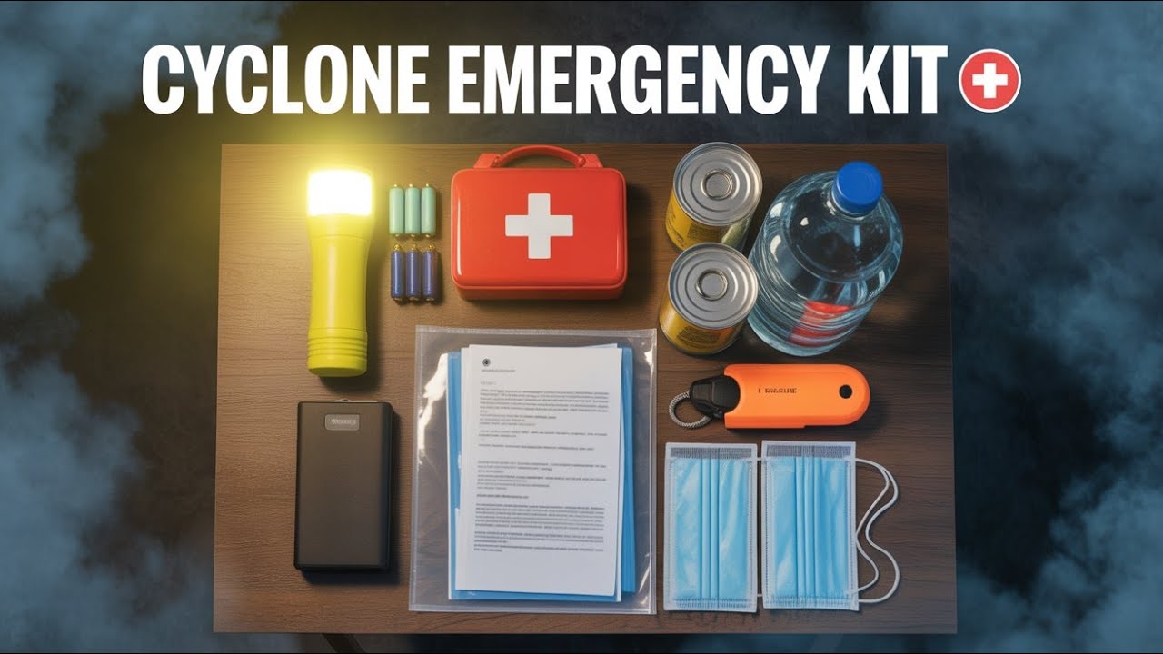 Cyclone Emergency Kit — What Every Family Must Have Ready!