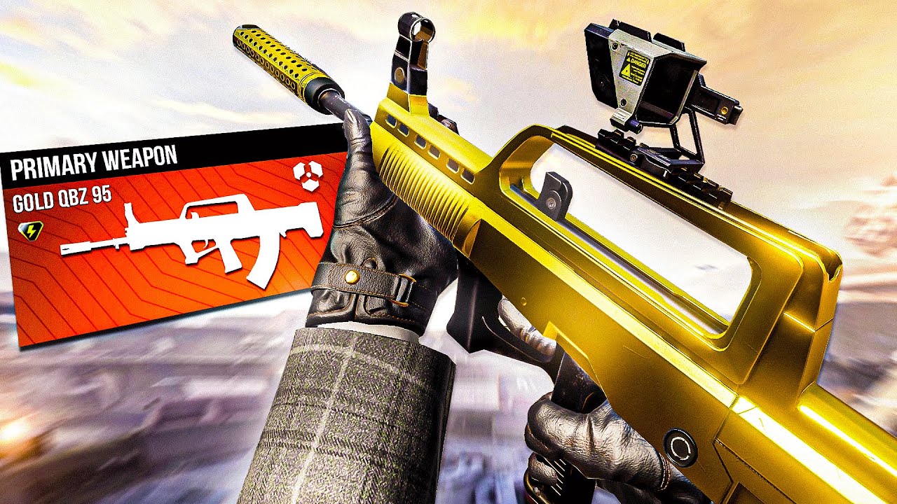 The GOLDEN QBZ-95 is SICK on the NEW MAP PALOO | Ironsight