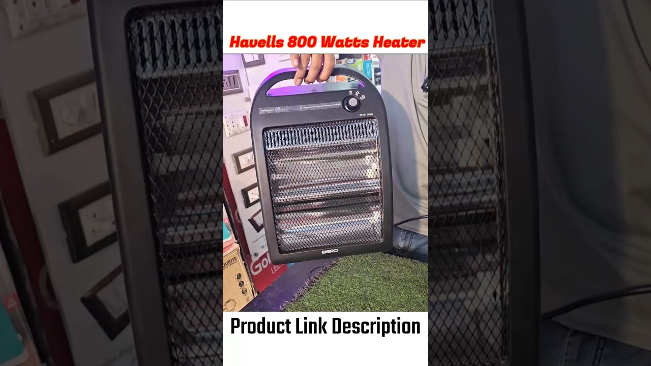 Havells 800 Watt Bero Room Heater #shorts #havells #roomheater #roomheaterreview #bestroomheater