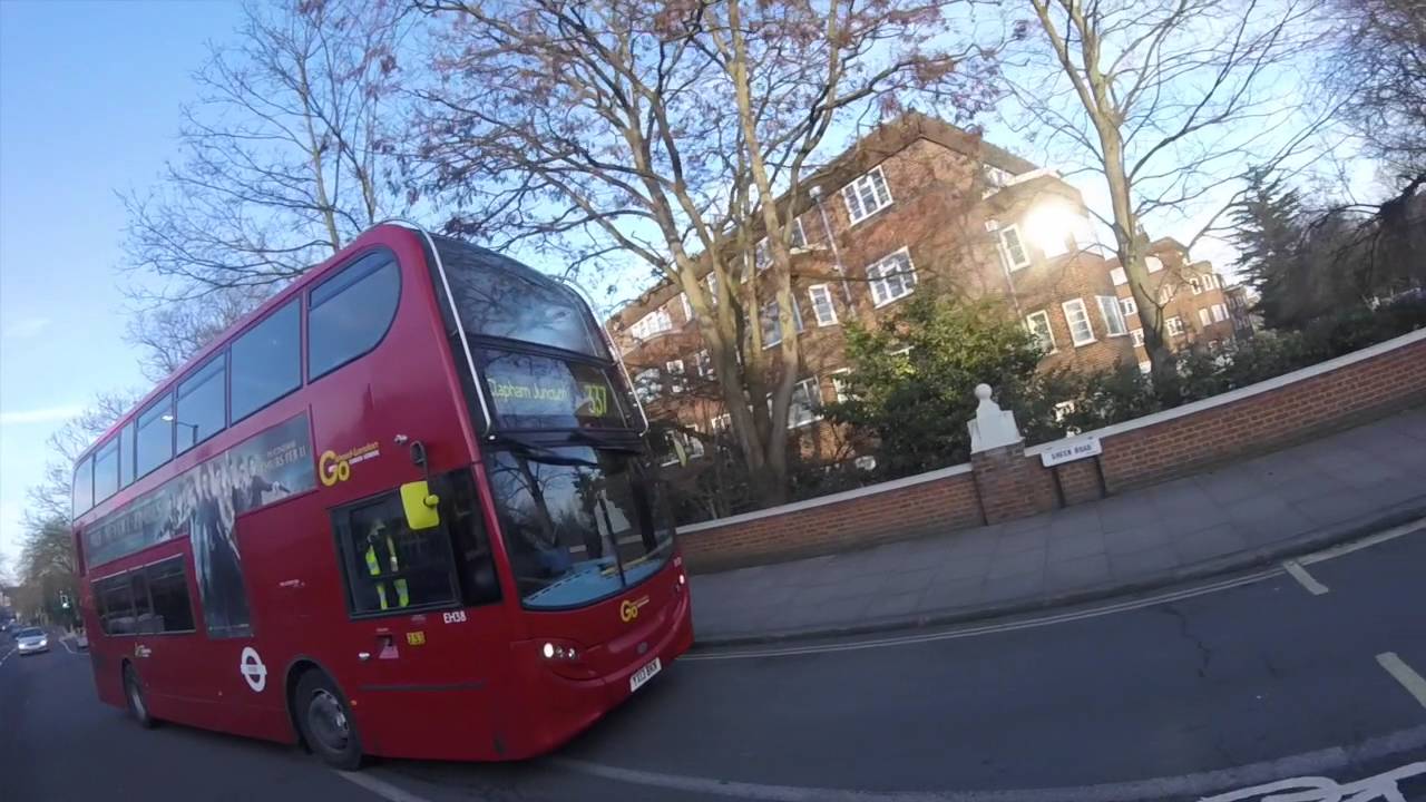 Go Ahead Danger Bus YX13 BKN