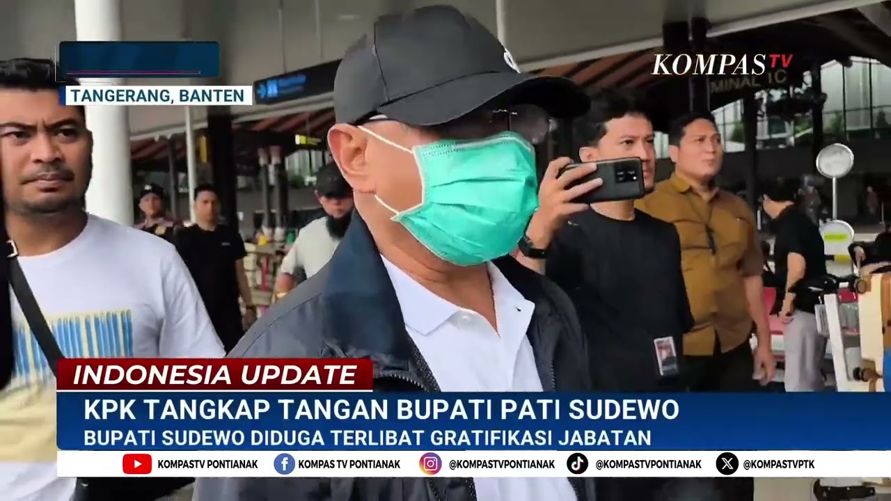 Bupati Sudewo Tiba di Jakarta Usai di OTT KPK & Irit Bicara, Diduga Terlibat Gratifikasi Jabatan