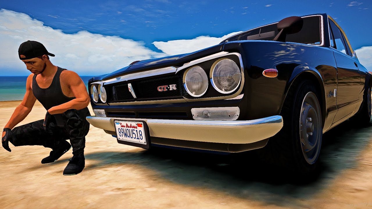 GTA V RP A ZERO ! #27 (J'ai acheté la meilleure voiture, la Nissan GTR)