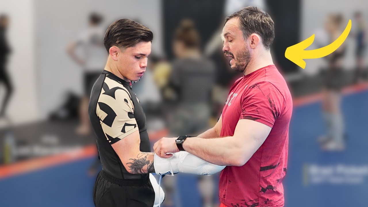 High level pro MMA sparring with Brad Pickett