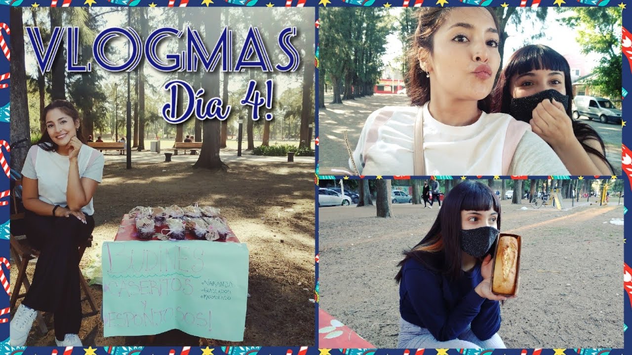 VLOGMAS Día 4- VENDIENDO BUDINES! 🎄✨